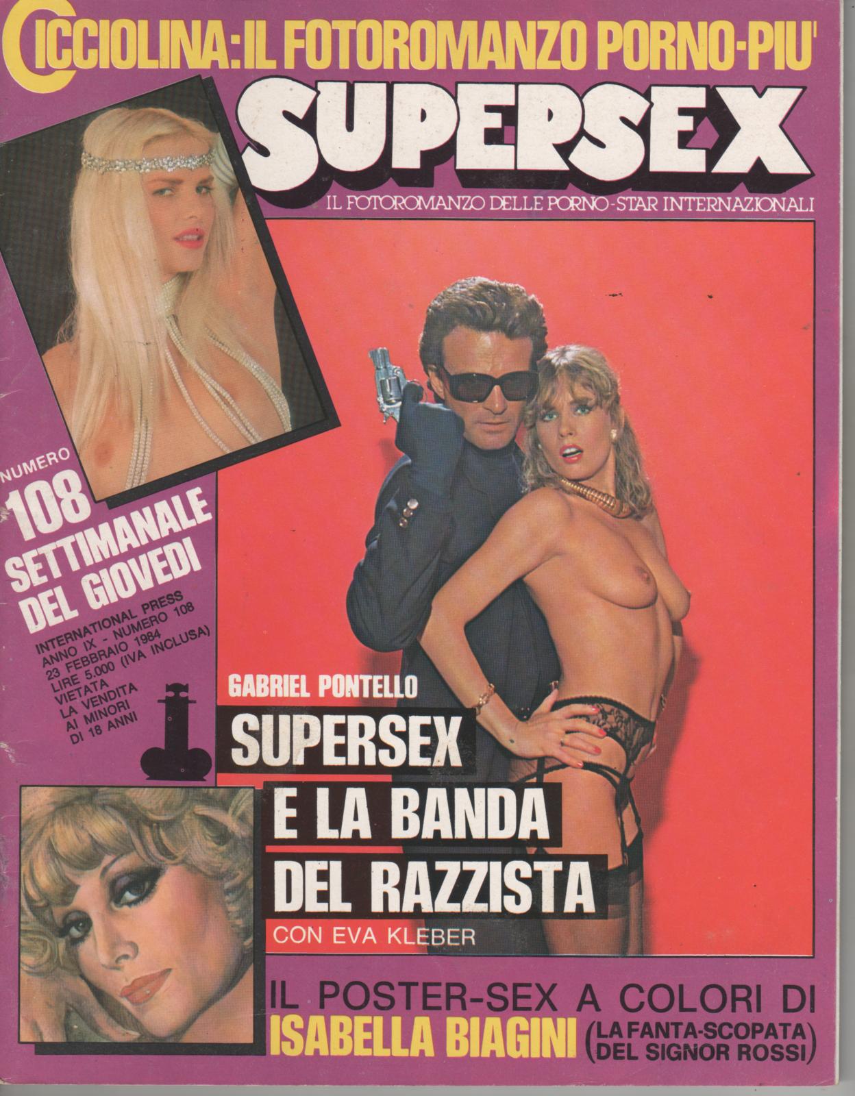 SUPERSEX  N. 108   SUPERSEX E LA BANDA DEL RAZZISTA