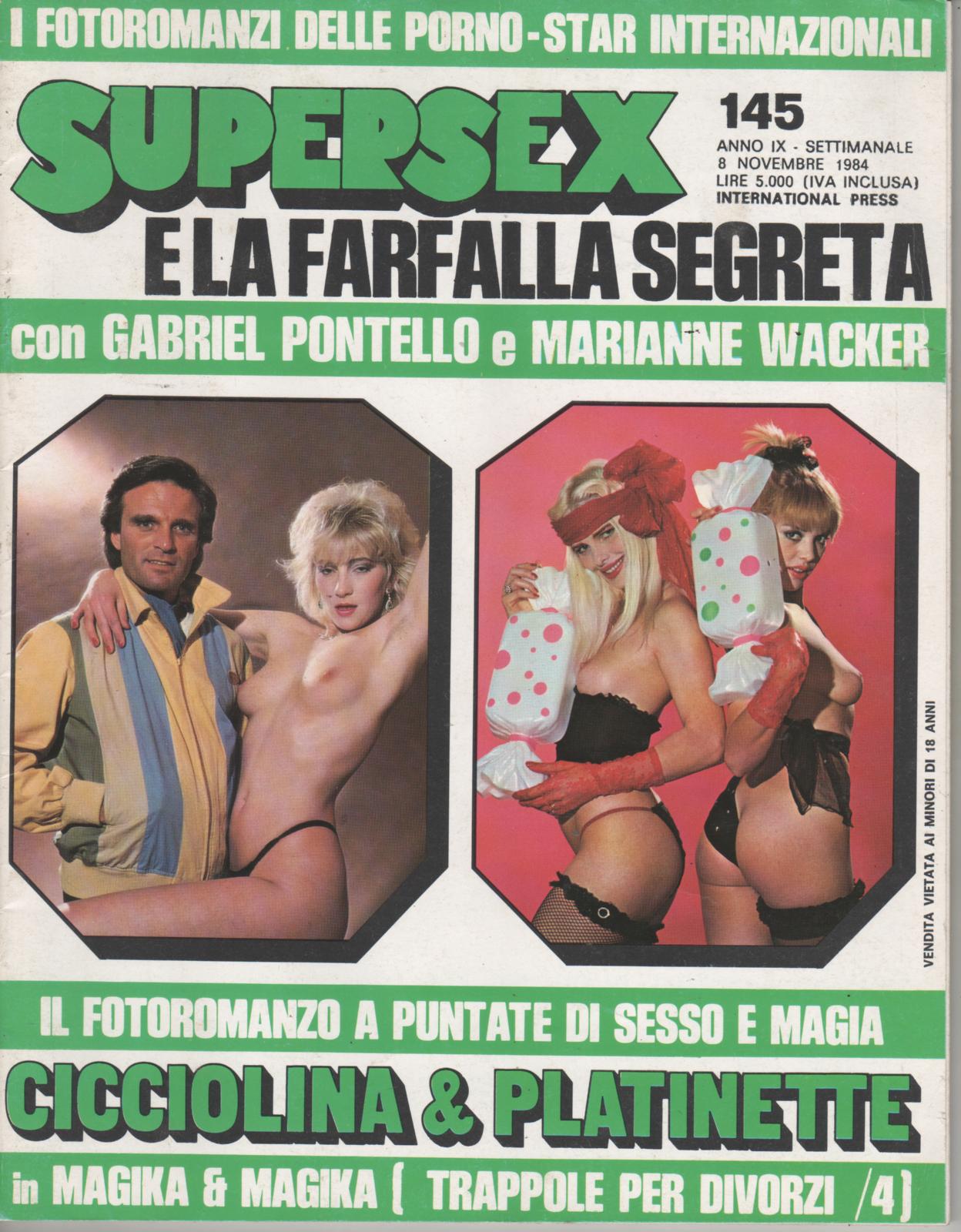 SUPERSEX  N. 145   SUPERSEX E LA FARFALLA SEGRETA