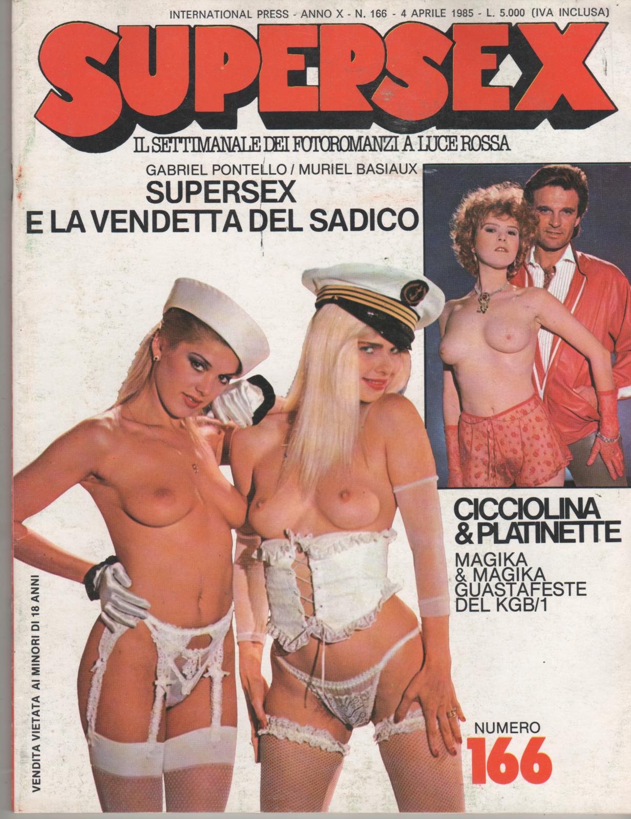 SUPERSEX  N. 166   SUPERSEX E LA VENDETTA DEL SADICO