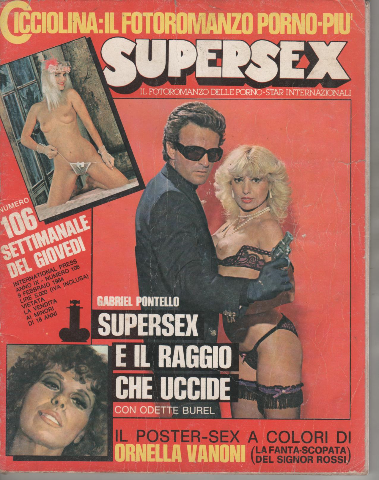 SUPERSEX  N. 106   SUPERSEX E IL RAGGIO CHE UCCIDE