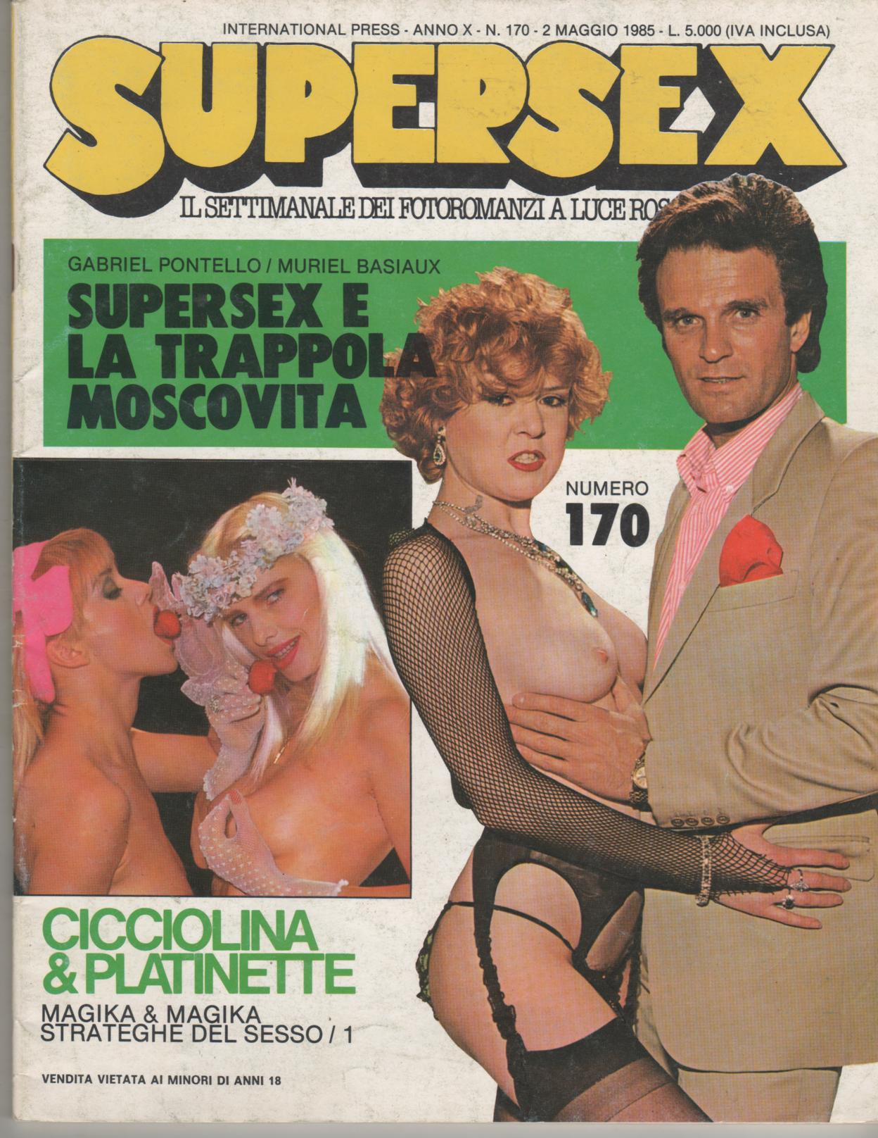 SUPERSEX  N. 170   SUPERSEX E LA TRAPPOLA MOSCOVITA