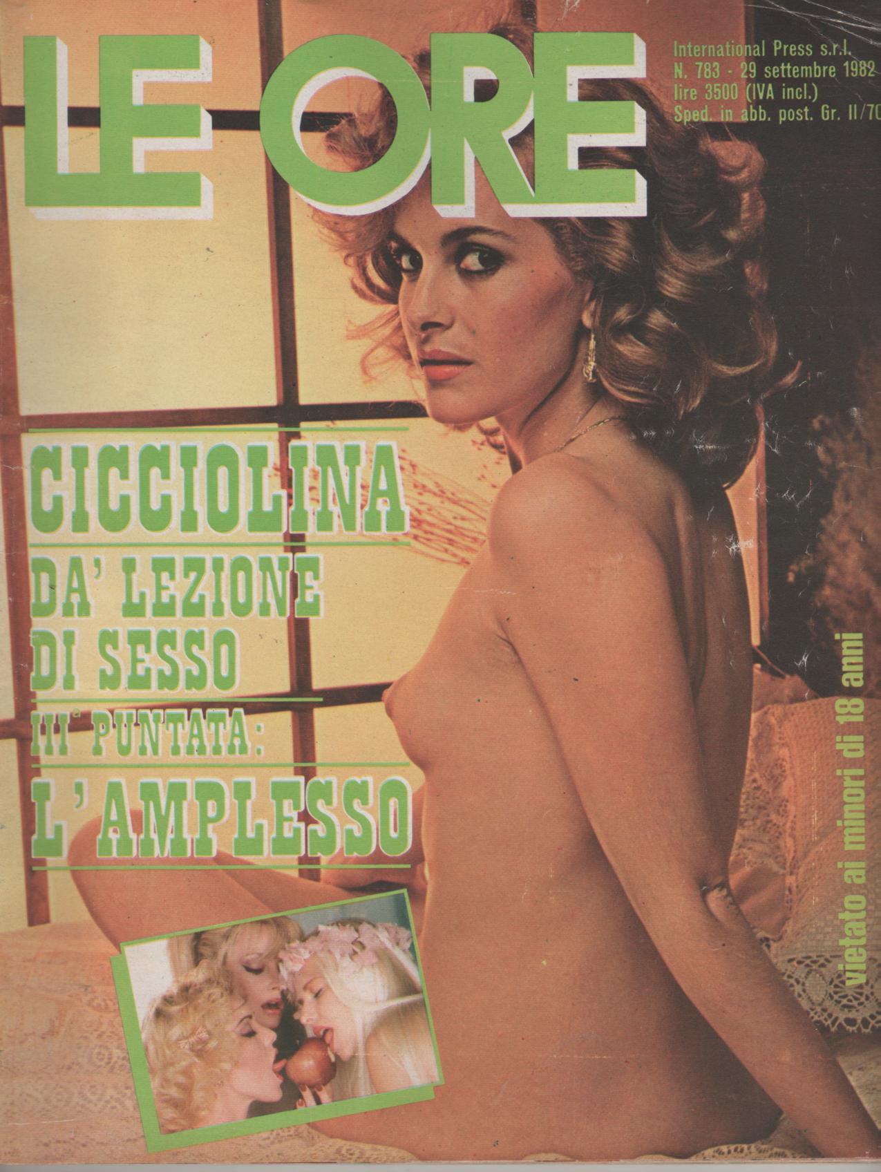 LE ORE # 783 / 1982  CICCIOLINA DA' LEZIONE DI SESSO 3