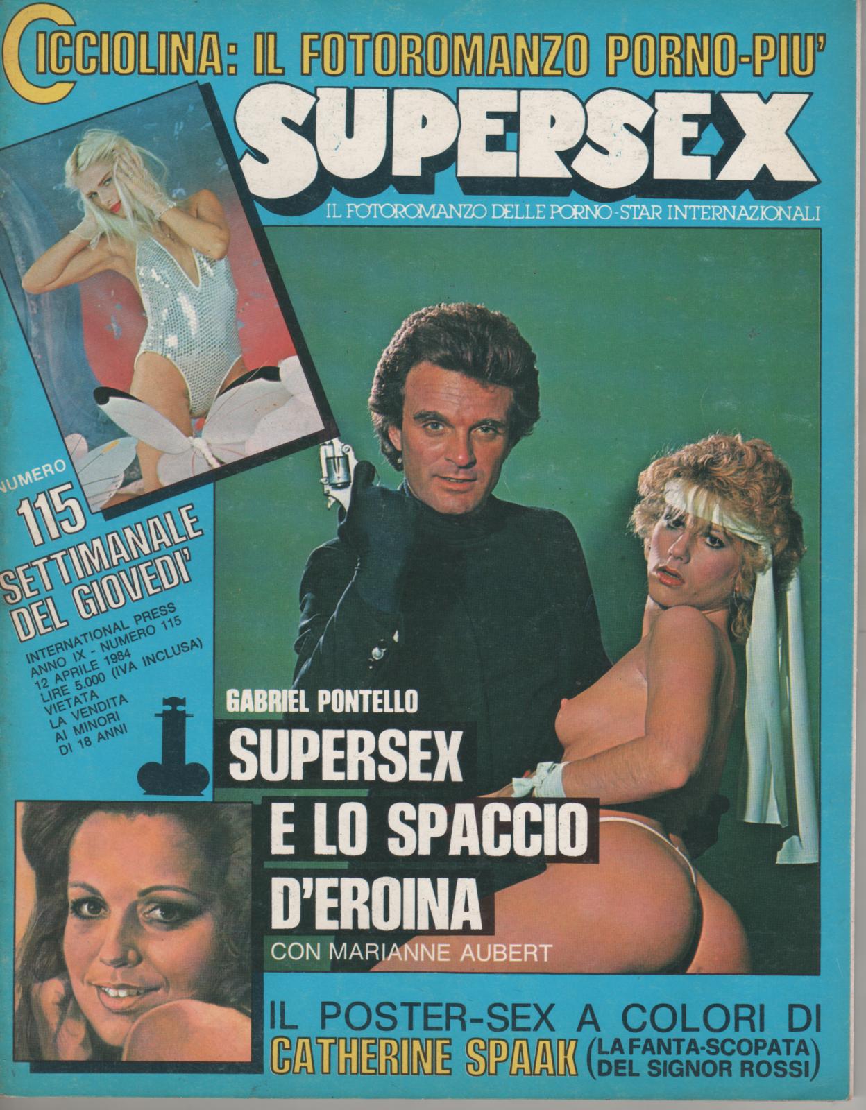 SUPERSEX  N. 115   SUPERSEX E LO SPACCIO D' EROINA