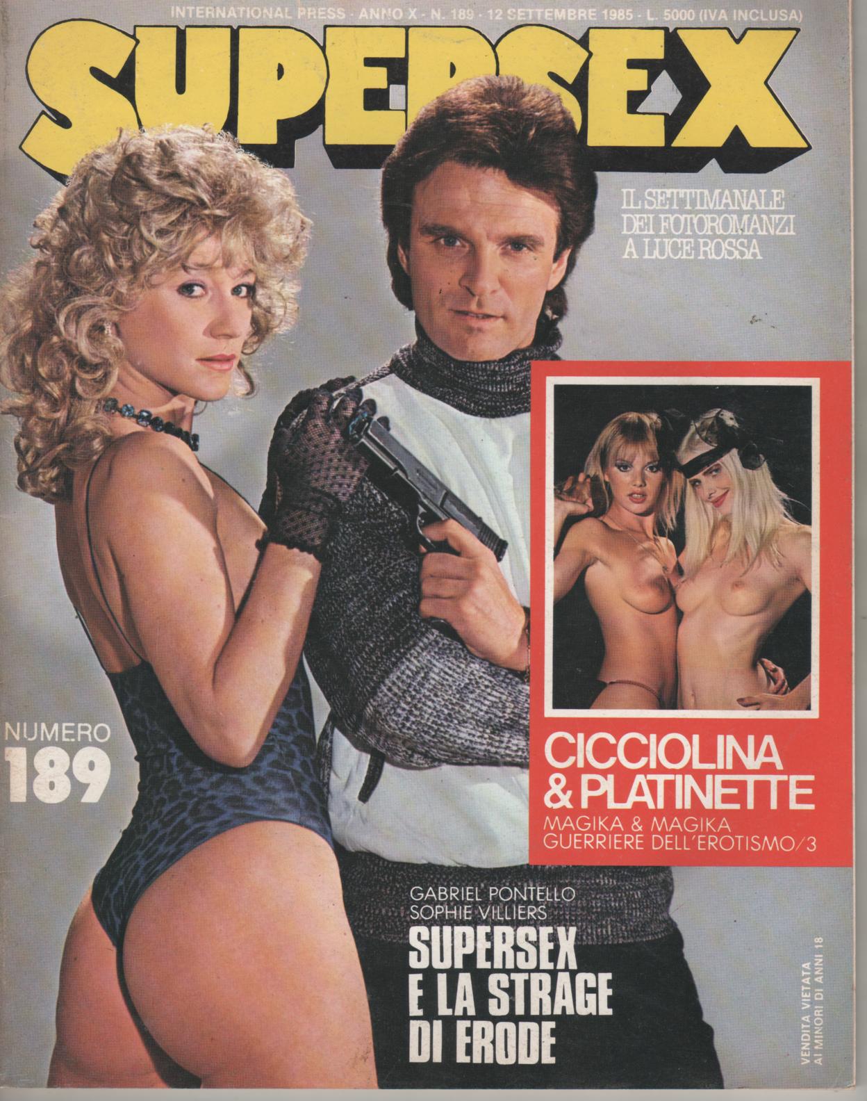 SUPERSEX  N. 189   SUPERSEX E LA STRAGE DI ERODE