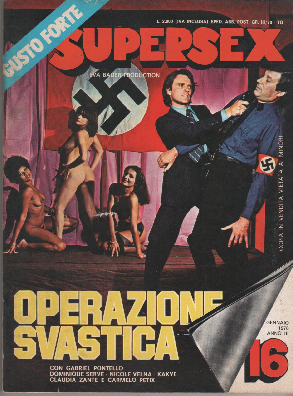 SUPERSEX  N. 16    OPERAZIONE SVASTICA