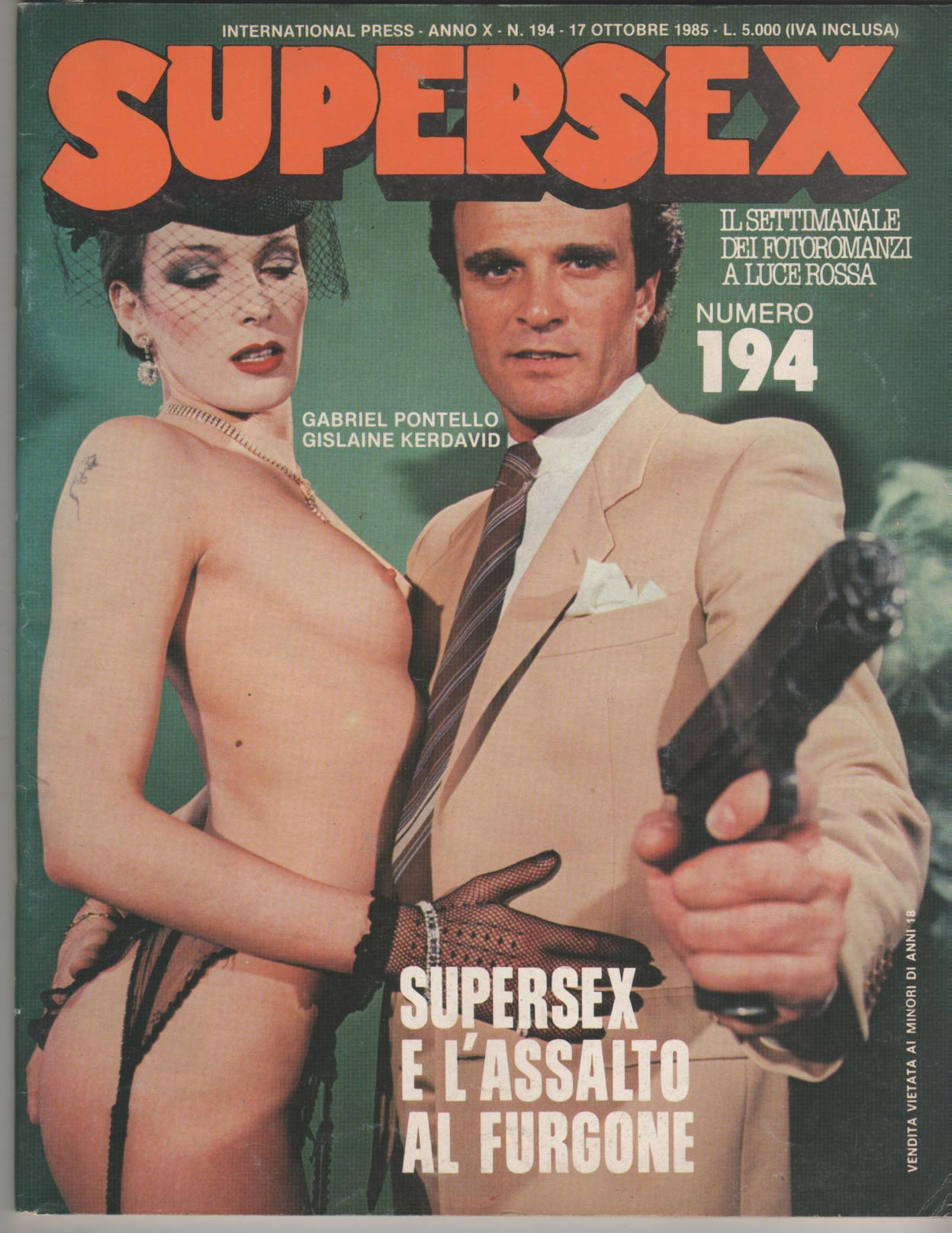 SUPERSEX  N. 194   SUPERSEX E L' ASSALTO AL FURGONE