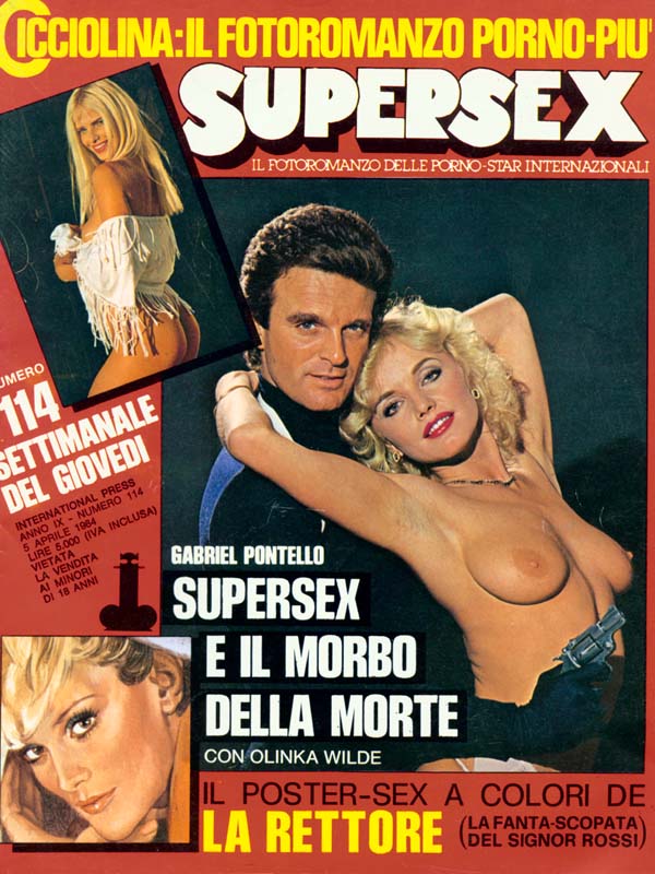 SUPERSEX  N. 114   SUPERSEX E IL MORBO DELLA MORTE