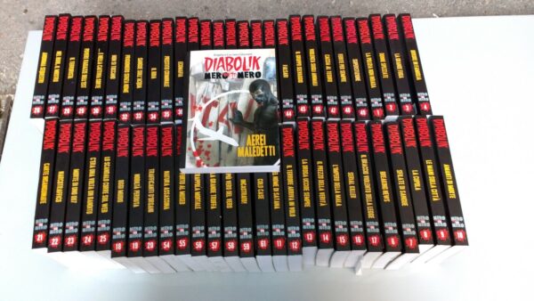 DIABOLIK NERO SU NERO SEQUENZA COMPLETA 1-61
