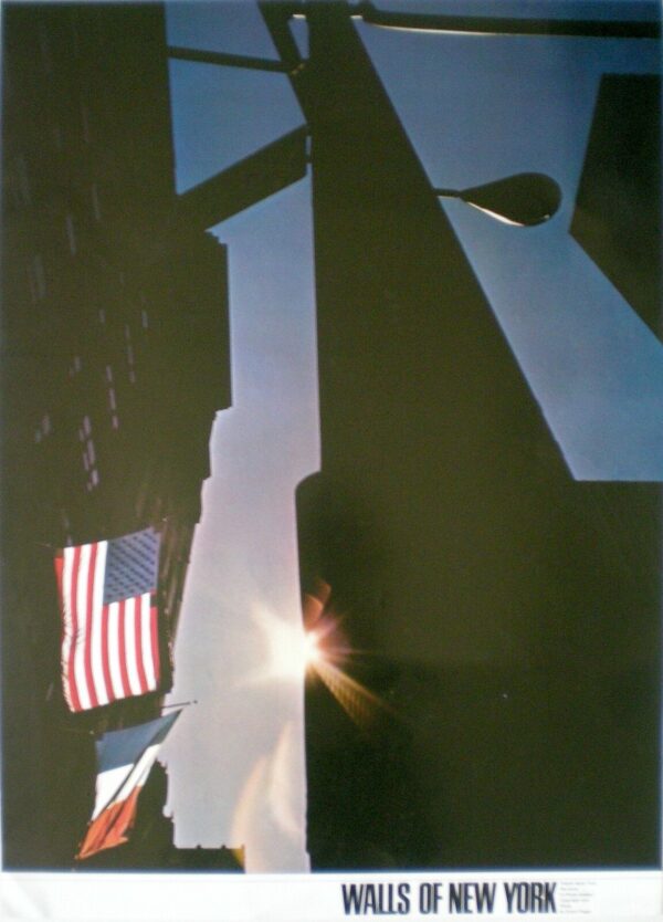 POSTER VINTAGE ORIGINALE ANNI SETTANTA '70 ERWIN FIEGER NEW YORK 13 PHOTO ESSAYS