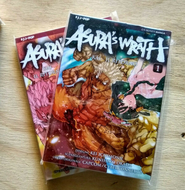 ASURA'S WRATH SERIE COMPLETA 1, 2 J POP