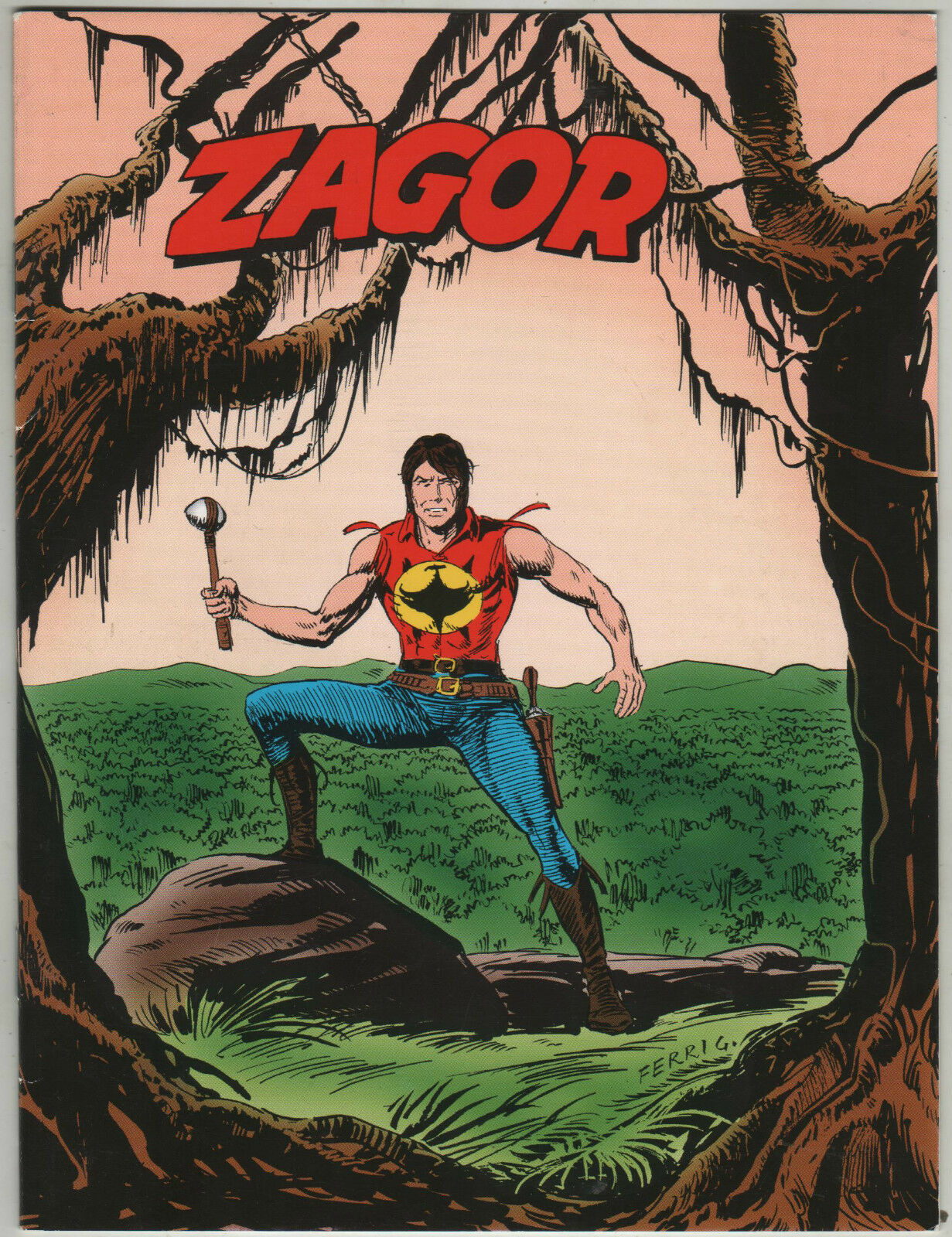 ZAGOR-albetto-IL-NUOVO-RE-DI-DARKWOOD-2007-allegato-a-fumo-di-china-N150-370896590431