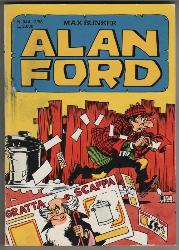 ALAN FORD # 344 GRATTA E SCAPPA mbp 1998 max bunker