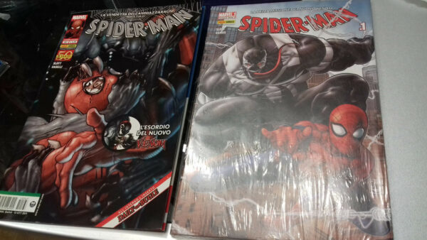 L'ESORDIO DEL NUOVO VENOM STORIA COMPLETA L'UOMO RAGNO N 567 568 + SPIDER-MAN .1