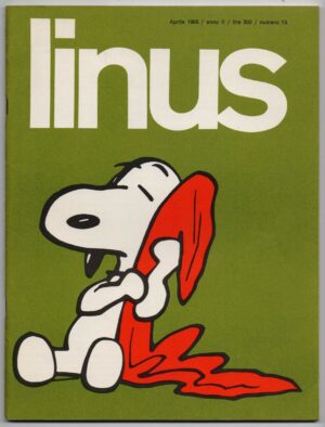LINUS 4 (13) anno II 1966 peanuts neutron fearless fosdick ORIGINALE NO RISTAMPA